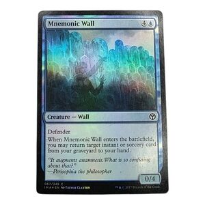 2017 Mtg Mnemonic Wall Trading Card